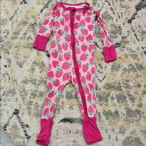 Little Sleepies Strawberry sleeper